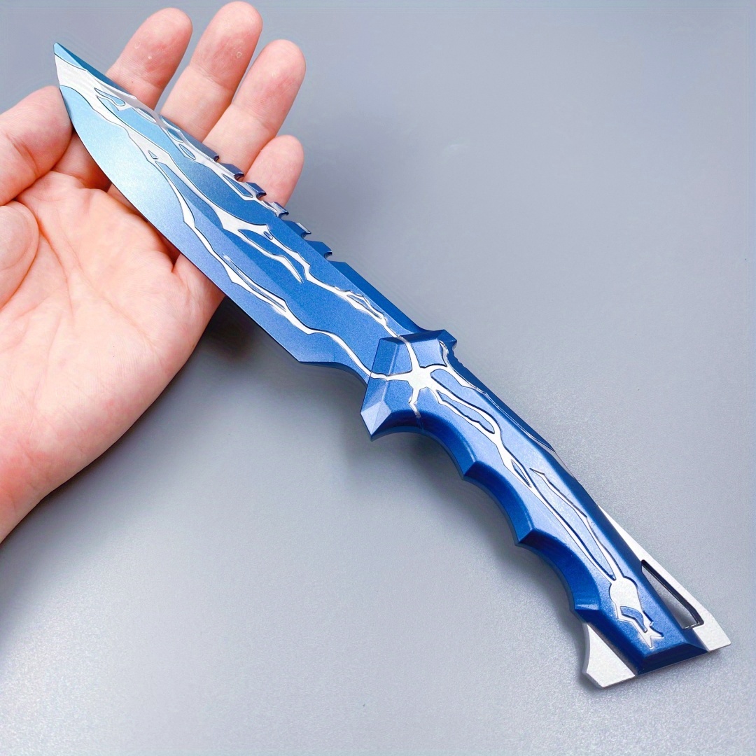 Cosplay Prop Katana - 11 дюймов/28 см Blackwave Blade Katana