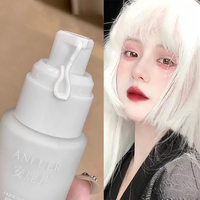 Cosplay Prop Primer - Матовый белый жидкий тональный крем: водостойкий,