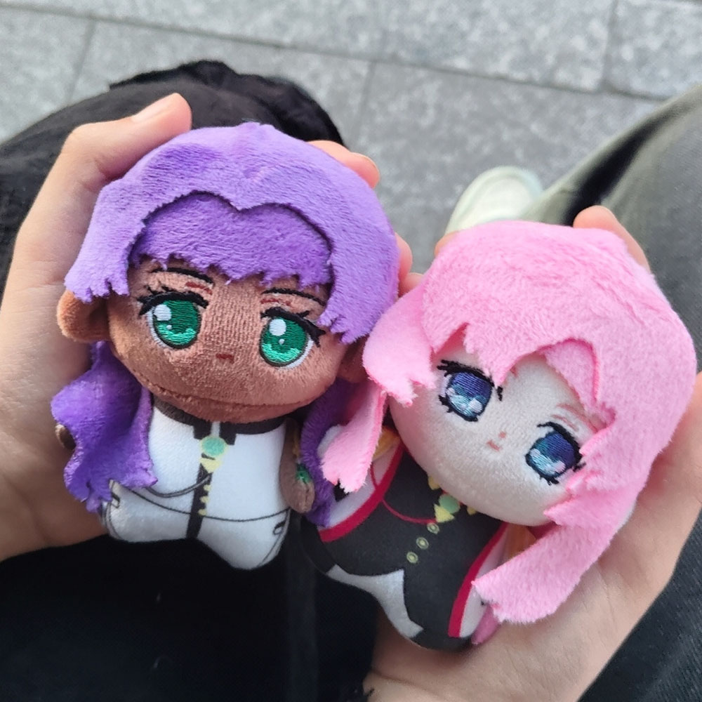 Cosplay Plushie Prop - Плюшевые куклы-брелоки 10 см: милые персонажи