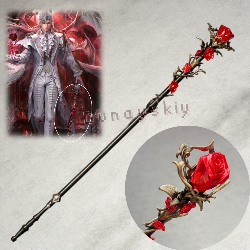 Cosplay Prop 3D Print - Съемный готический аксессуар для косплея Sylus