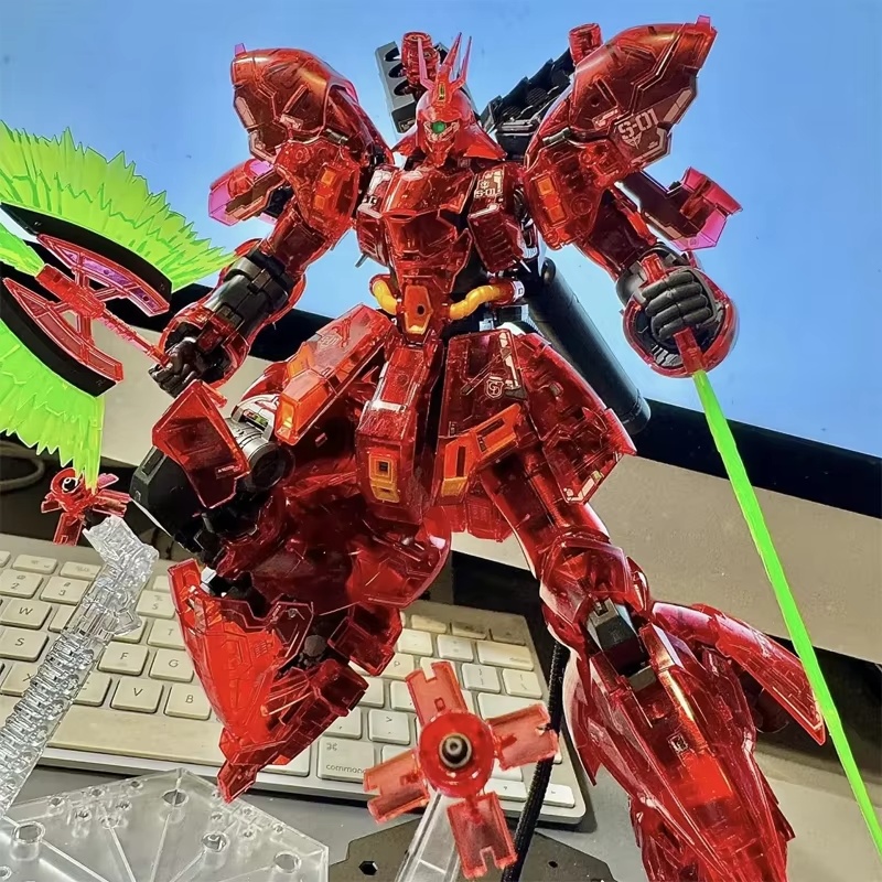 Bandai Gundam Rg - RG /144 Sazabi Cleab Color, красочный