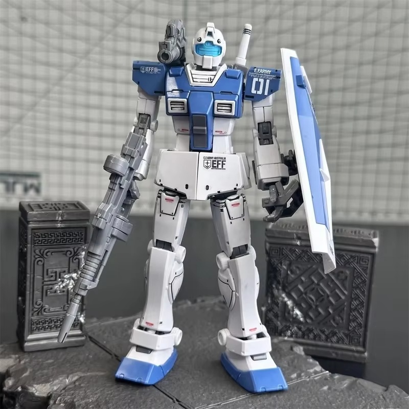 HG GTO GM White Dog Team, моде – обзор и цена Bandai Gundam Rg