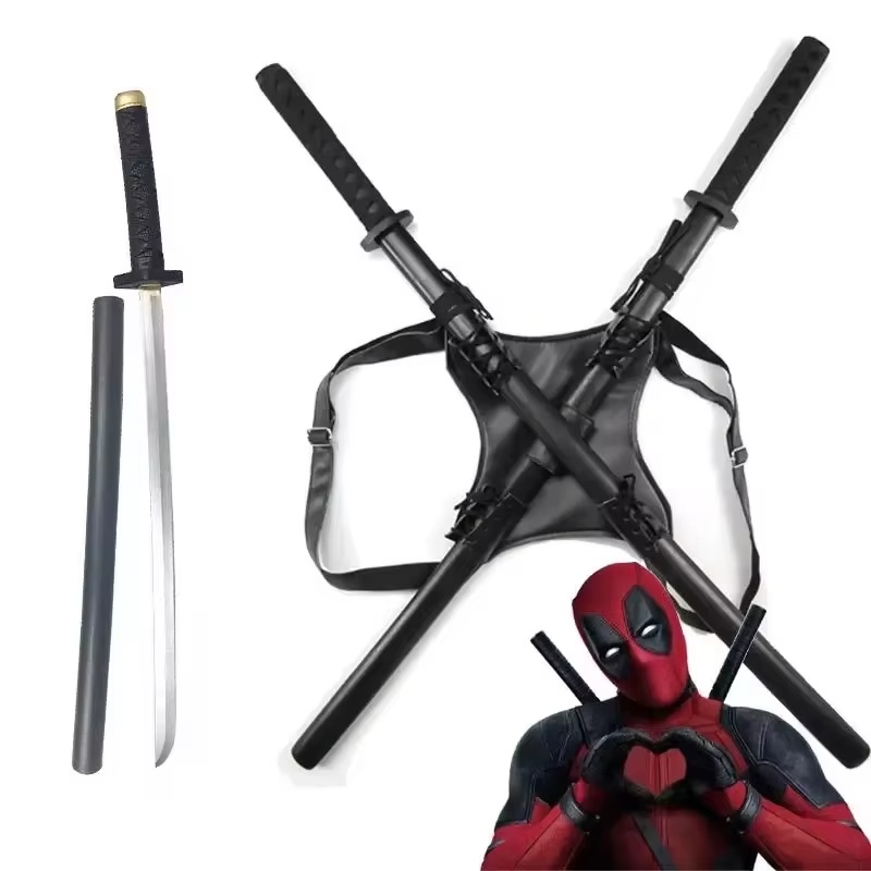 2025 Новый 61 см Дедпул Катана – обзор и цена Cosplay Prop Katana