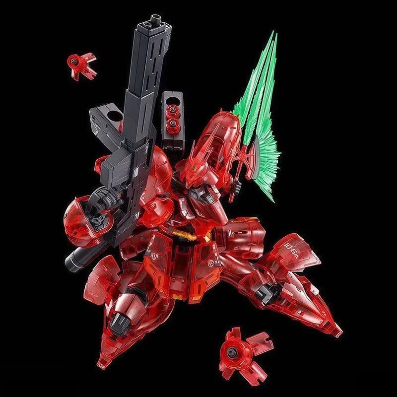 RG /144 Sazabi Cleab Color, кр – обзор и цена Bandai Gundam Rg