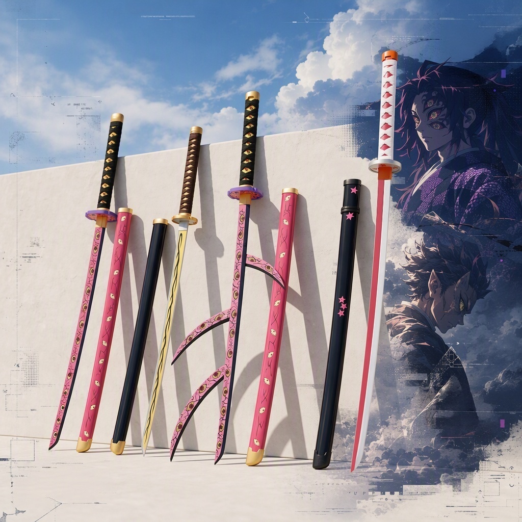 40-дюймовый меч-катана Агацумы – обзор и цена Cosplay Prop Katana
